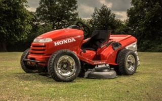 Honda построила газонокосилку, которая развивает скорость 216 км/ч