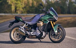 Moto Guzzi V100 Mandello – первый в мире мотоцикл с активной аэродинамикой