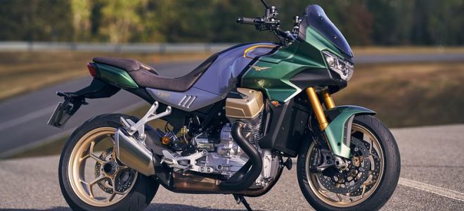 Moto Guzzi V100 Mandello – первый в мире мотоцикл с активной аэродинамикой