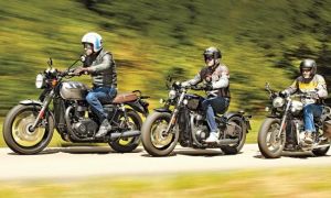 Тест классических мотоциклов Triumph